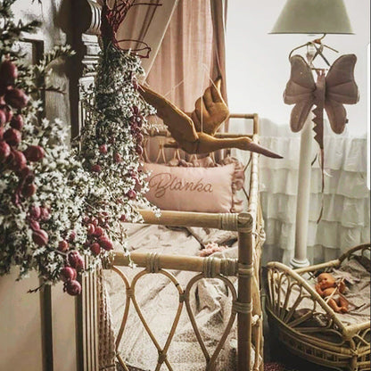 Cute Baby Room Adorable White Swan Toy