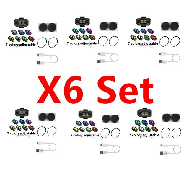 Bright LED Bike Warning Strobe Lights