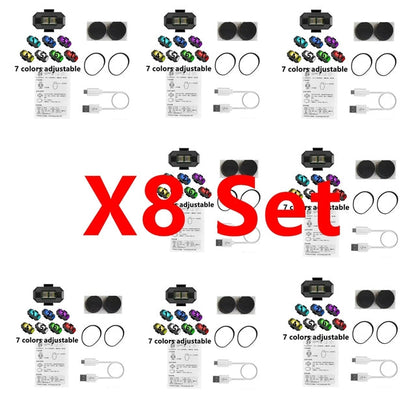 Bright LED Bike Warning Strobe Lights