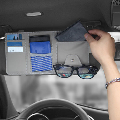 Car Premium Sun Visor Storage Pocket - Pexav
