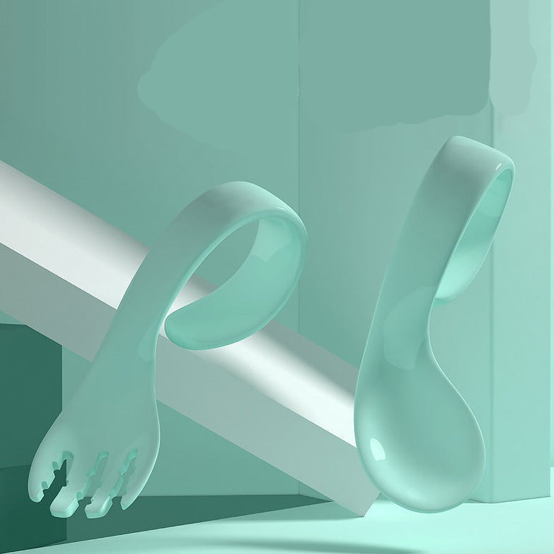 Easy Grip Baby Feeding Tableware Set - Pexav