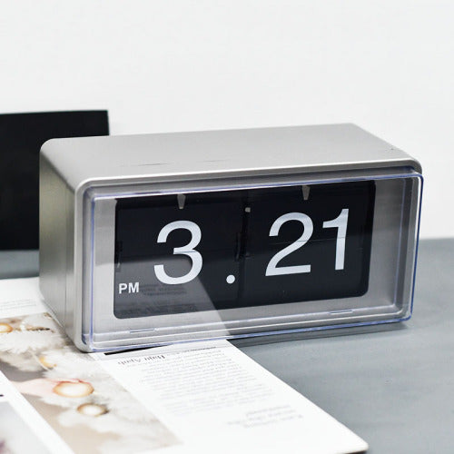 Vintage Style Flip Table Clock