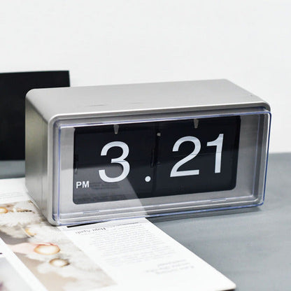 Vintage Style Flip Table Clock