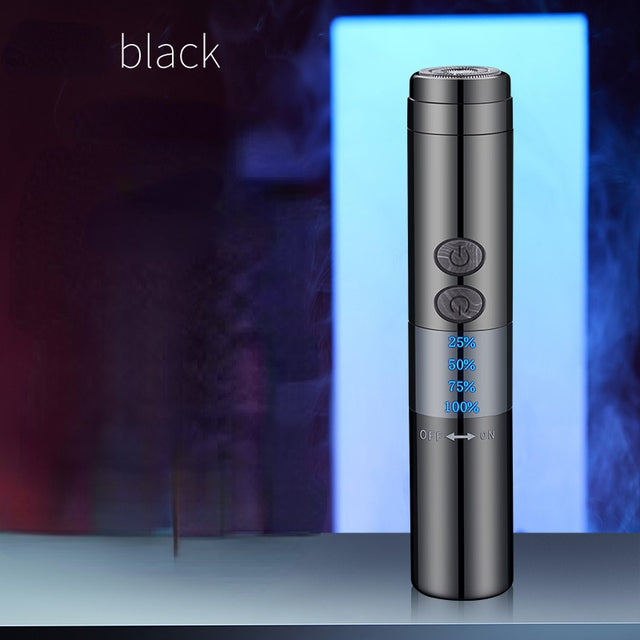 Portable Waterproof Rechargeable Mens Beard Trimmer