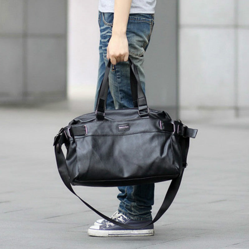 High Quality Leather Mens Crossbody Bag - Pexav
