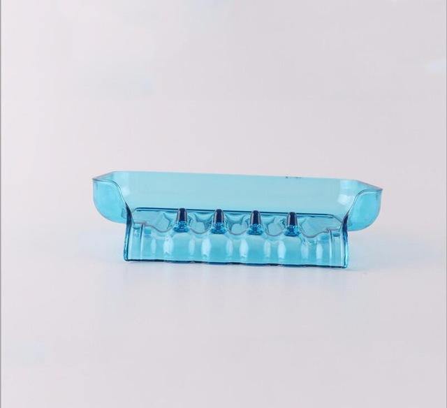 Plastic Bathroom Soap Holder Dish Organizer Case