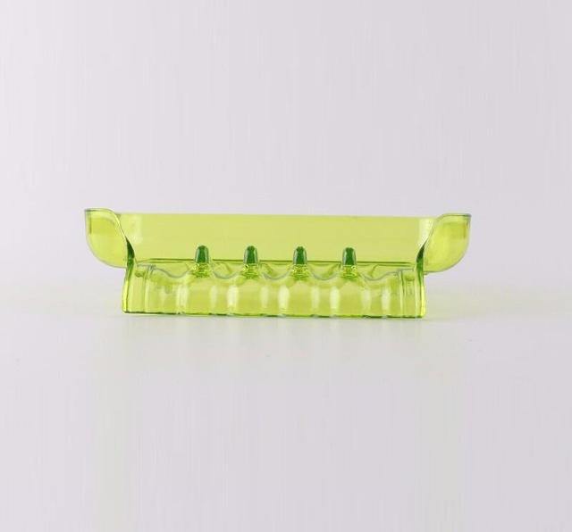 Plastic Bathroom Soap Holder Dish Organizer Case