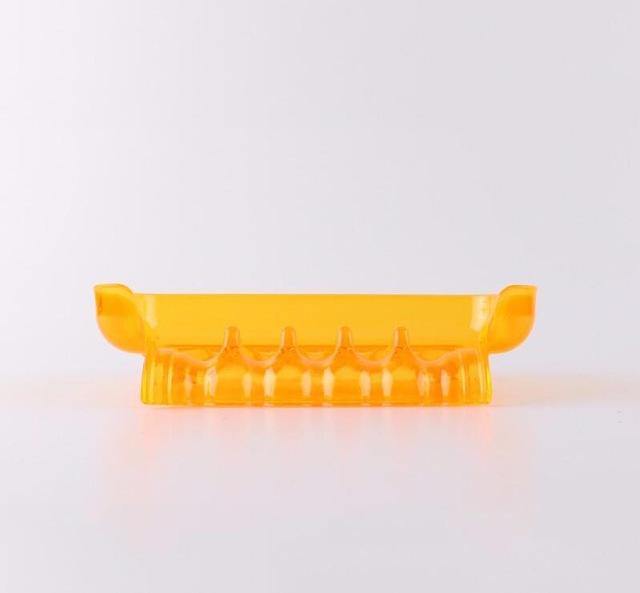 Plastic Bathroom Soap Holder Dish Organizer Case