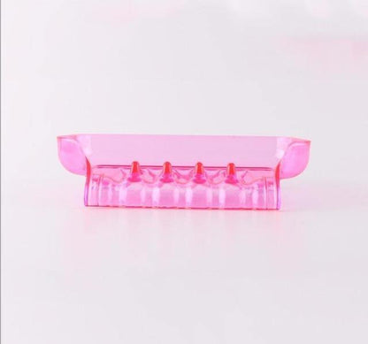 Plastic Bathroom Soap Holder Dish Organizer Case