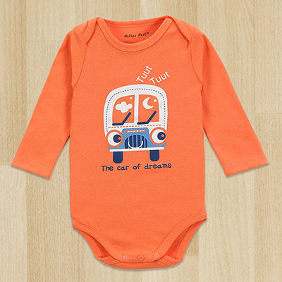 Classic White Baby Boy Onesie Romper