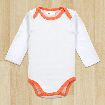 Classic White Baby Boy Onesie Romper
