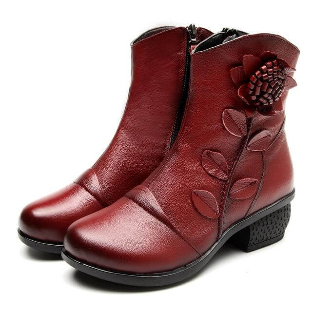 Unique Classic Ladies Ankle Boots