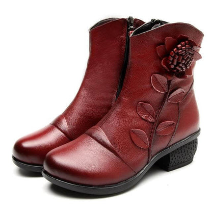 Unique Classic Ladies Ankle Boots