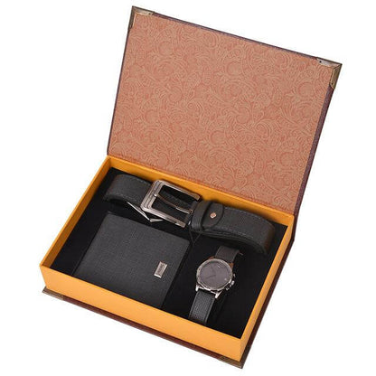 Luxury Mens Leather Accessories Kit
