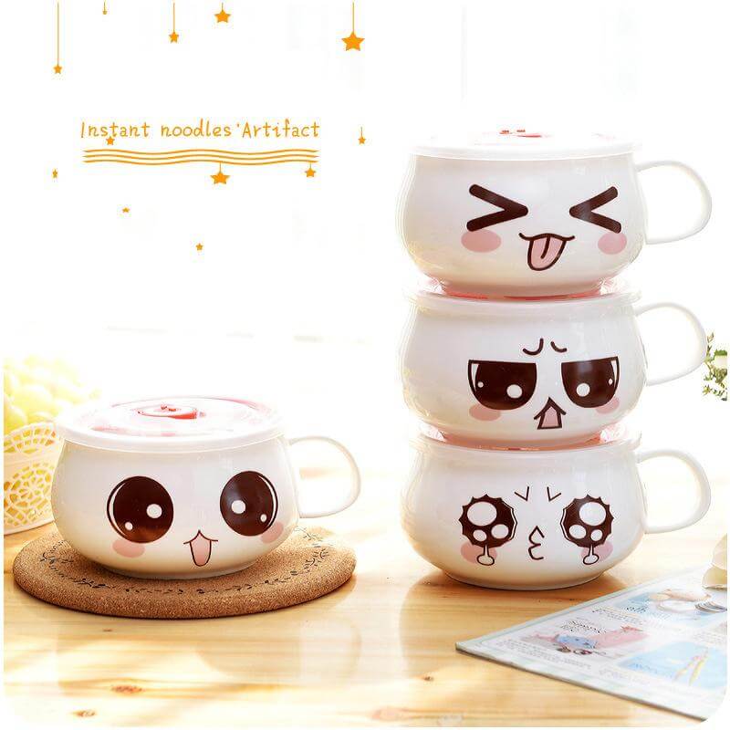 Delicious Ramen Noodle Ceramic Bowls - Pexav