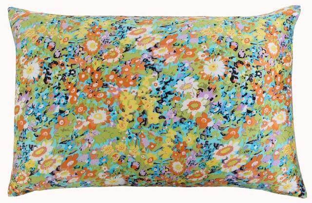 Vibrant Multicolor Silk Pillow Covers