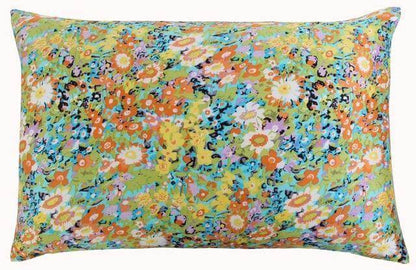 Vibrant Multicolor Silk Pillow Covers