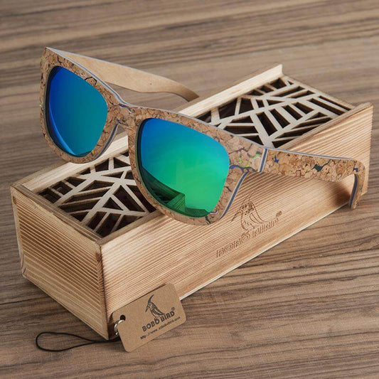 Trendy Bamboo Wooden Shades for Men - Pexav