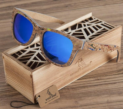 Trendy Bamboo Wooden Shades for Men