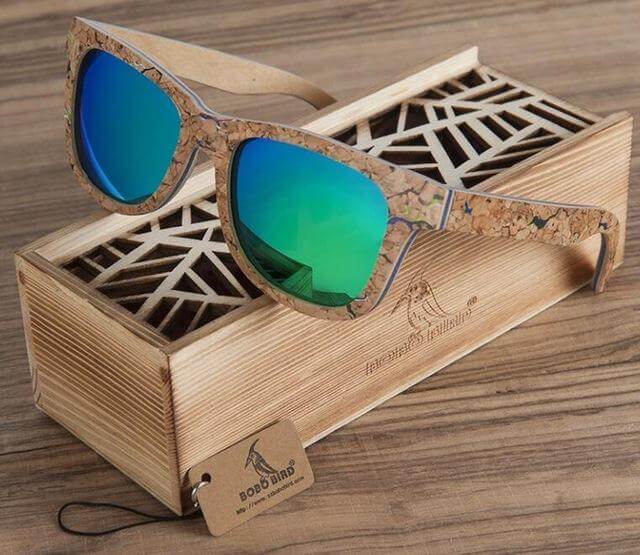 Trendy Bamboo Wooden Shades for Men