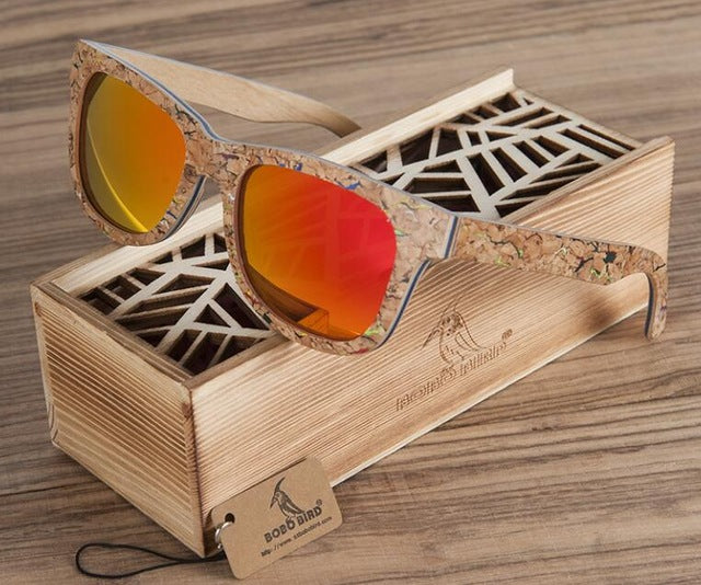 Trendy Bamboo Wooden Shades for Men