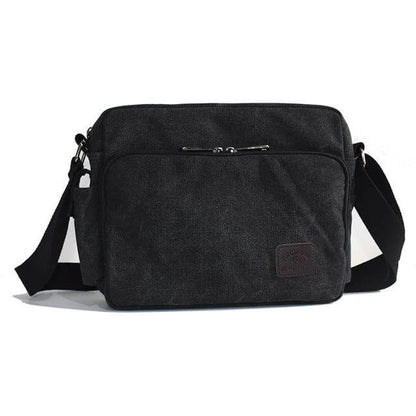 Durable Mens Canvas Crossbody Bag