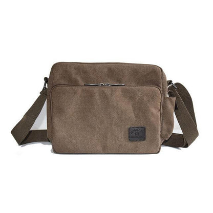 Durable Mens Canvas Crossbody Bag