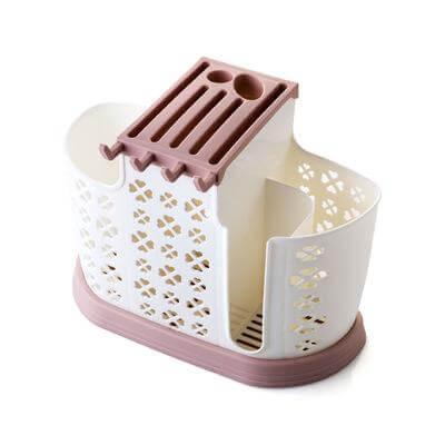 Compact Kitchen Utensil Holder Storage Case