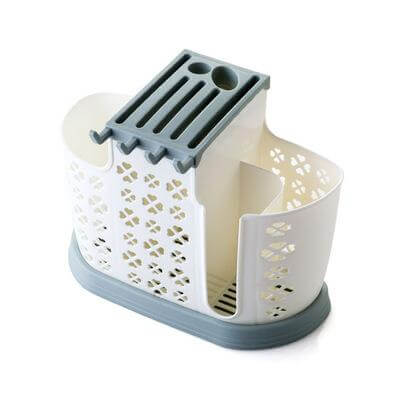 Compact Kitchen Utensil Holder Storage Case