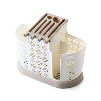 Compact Kitchen Utensil Holder Storage Case