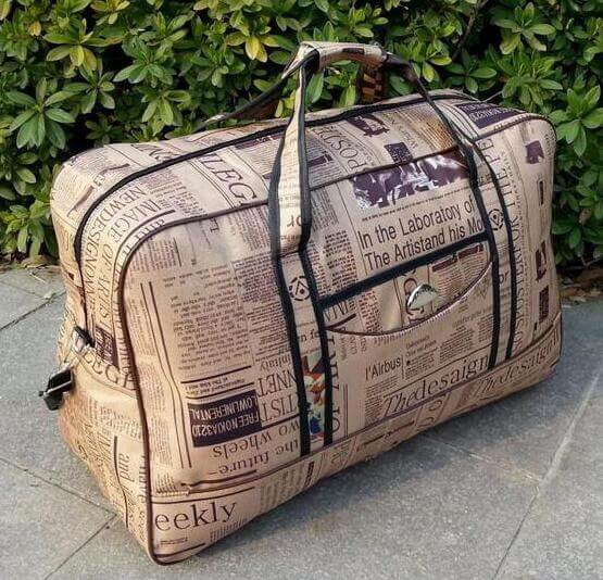 Big Spacious Water Resistant Travel Bag