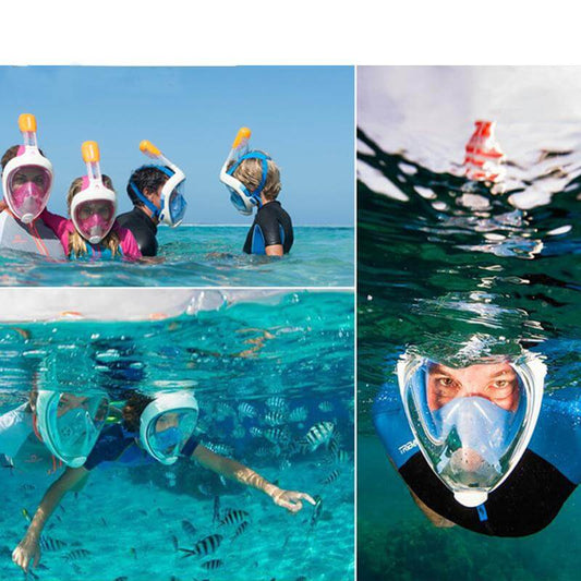 Clear Vision Scuba Diving Mask with Ear Plugs - Pexav