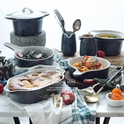 Premium Clay Ceramic Kitchen Baking Tool Set - Pexav