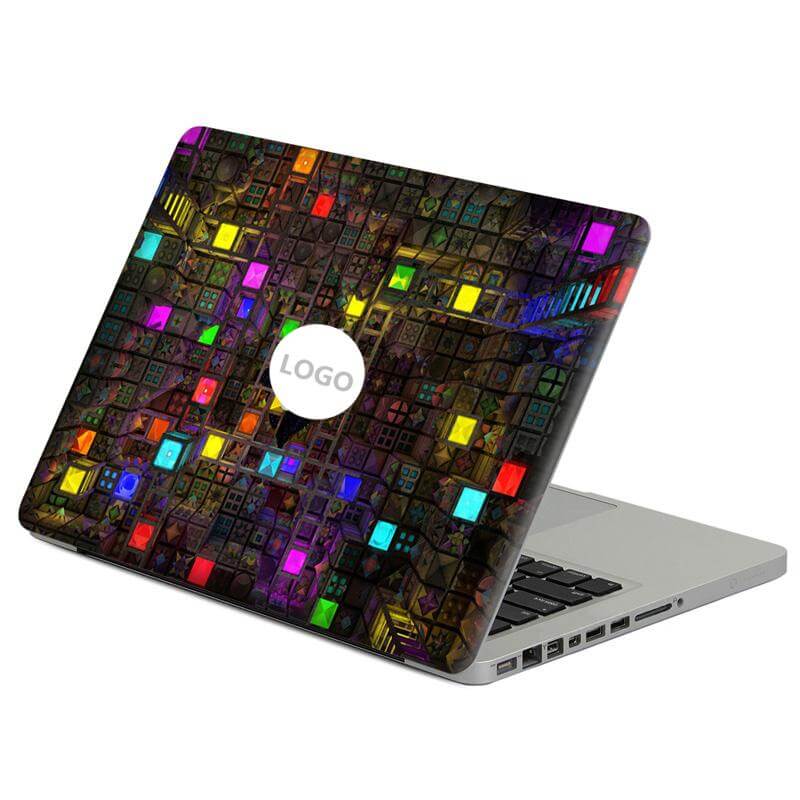 Vibrant Laptop Skin Vinyl Sticker For MacBook - Pexav