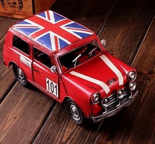 Retro Classic Metal Old Car Ornament - Pexav