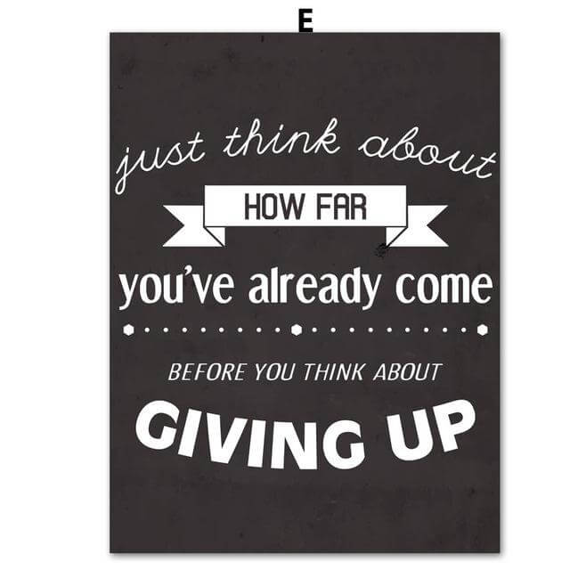 Beautiful Motivational Wall Art Print