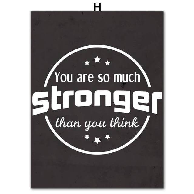 Beautiful Motivational Wall Art Print