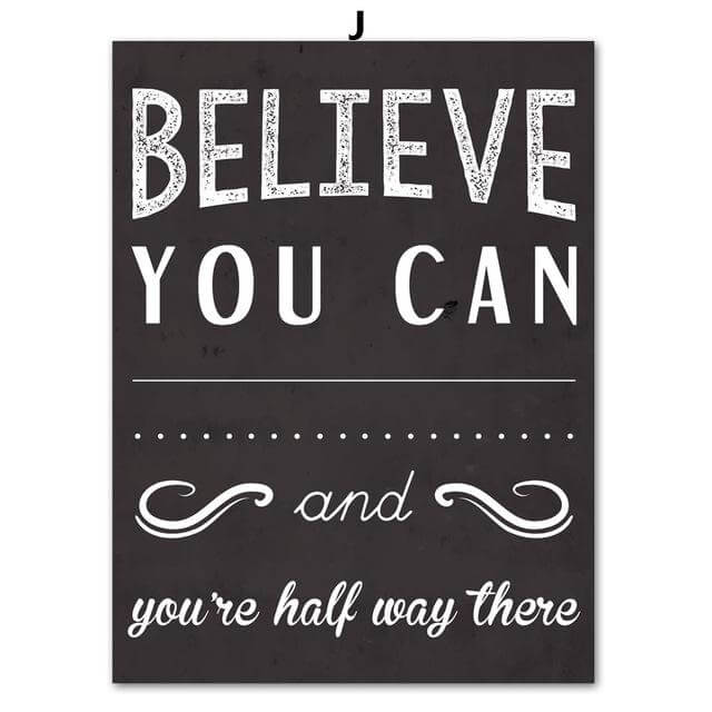 Beautiful Motivational Wall Art Print