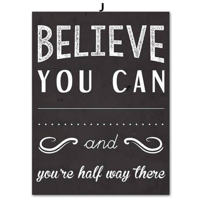 Beautiful Motivational Wall Art Print