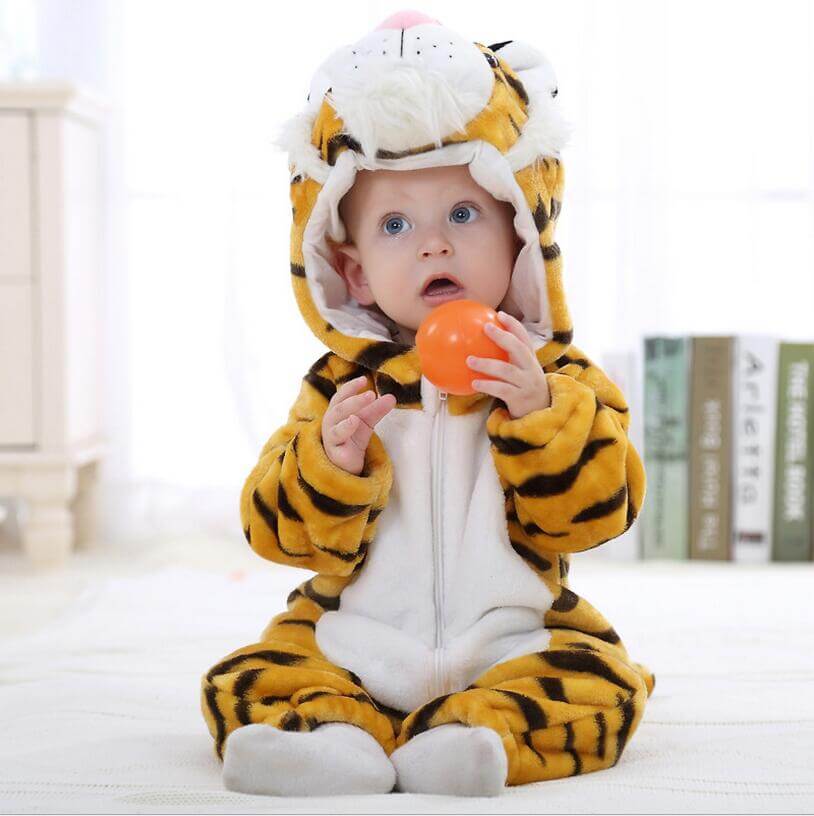 Fun Animal Baby Romper Suit - Pexav