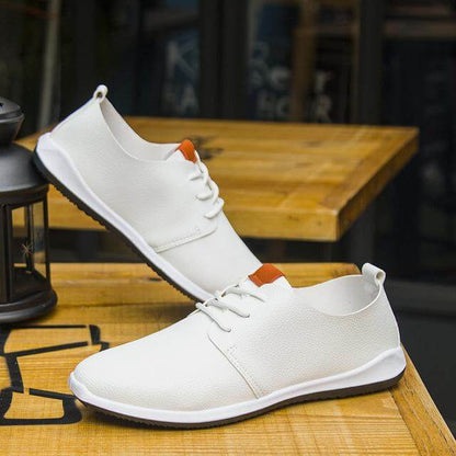 Comfortable Airy Mens Genuine Leather Shoes