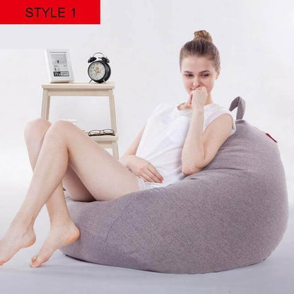 Vibrant Fabric Bean Bag Chairs