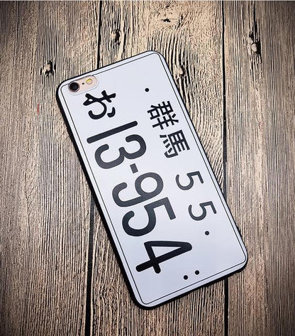 Trendy Plate Design Phone Case For iPhone Models