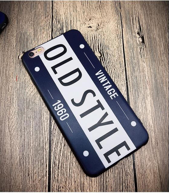 Trendy Plate Design Phone Case For iPhone Models