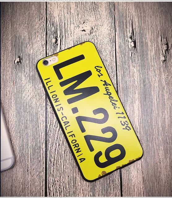 Trendy Plate Design Phone Case For iPhone Models