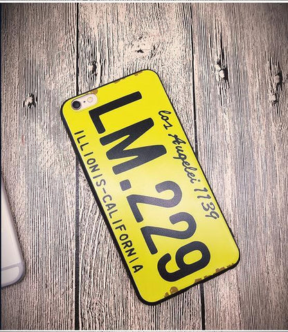 Trendy Plate Design Phone Case For iPhone Models