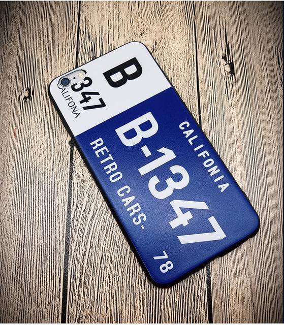 Trendy Plate Design Phone Case For iPhone Models