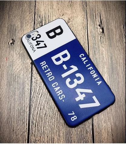 Trendy Plate Design Phone Case For iPhone Models