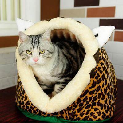 Colorful Animal Print Pet Bed