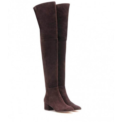 Trendy Knee High Snow Boots
